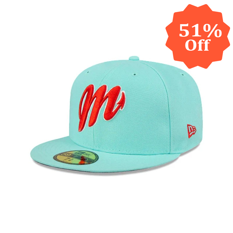 Diablos Rojos del México LMB Game Cap Home 59FIFTY Cerrada