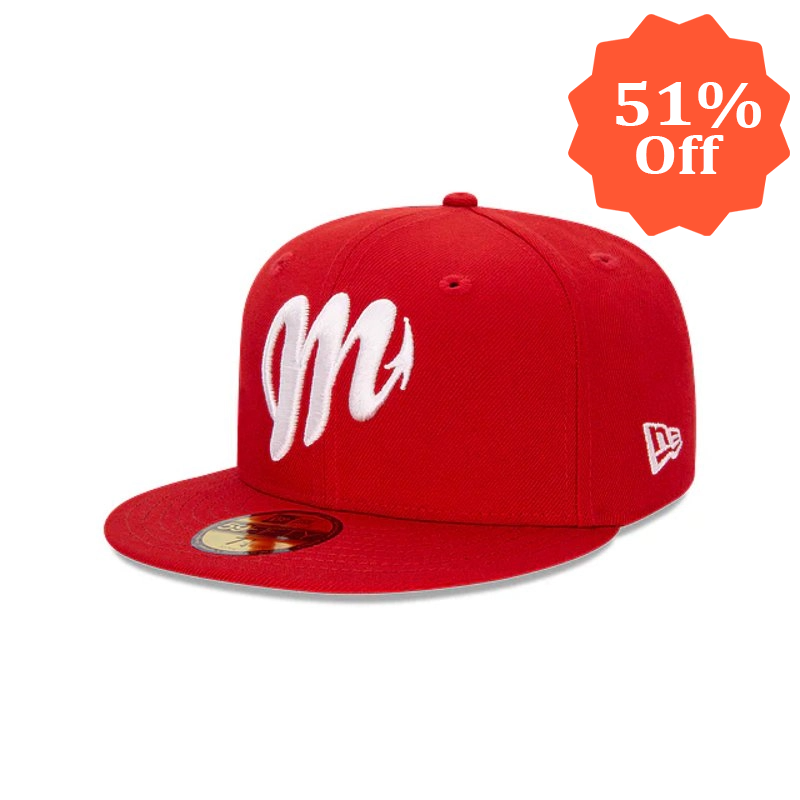 Diablos Rojos del México LMB Game Cap Home 59FIFTY Cerrada