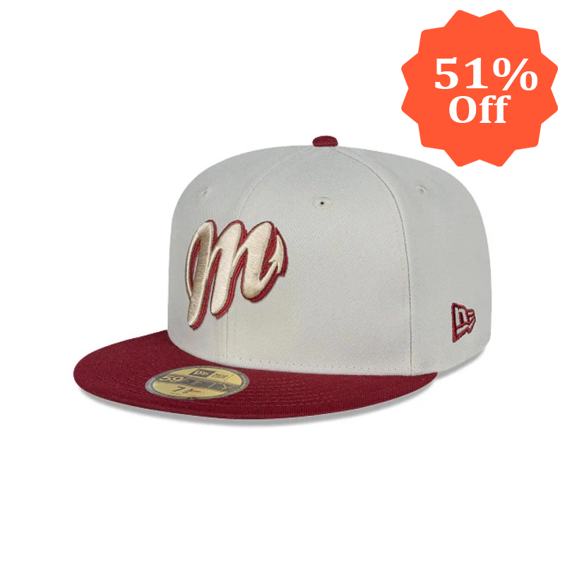 Diablos Rojos del México LMB Game Cap Home 59FIFTY Cerrada